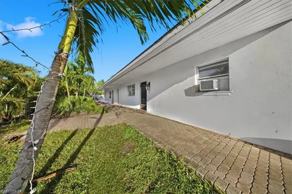 a view of swimming pool with a backyard