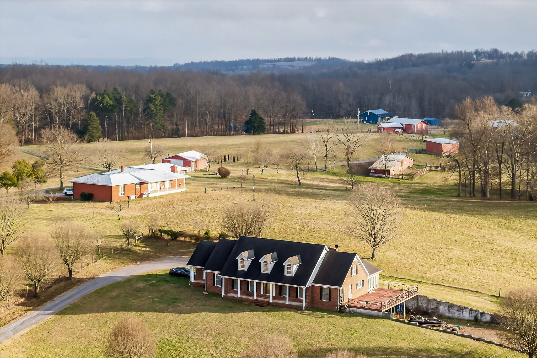 9334 Short Mountain Road Smithville, TN 37166 - Photo 44 of 51 a view of a lake with a mountain in the background