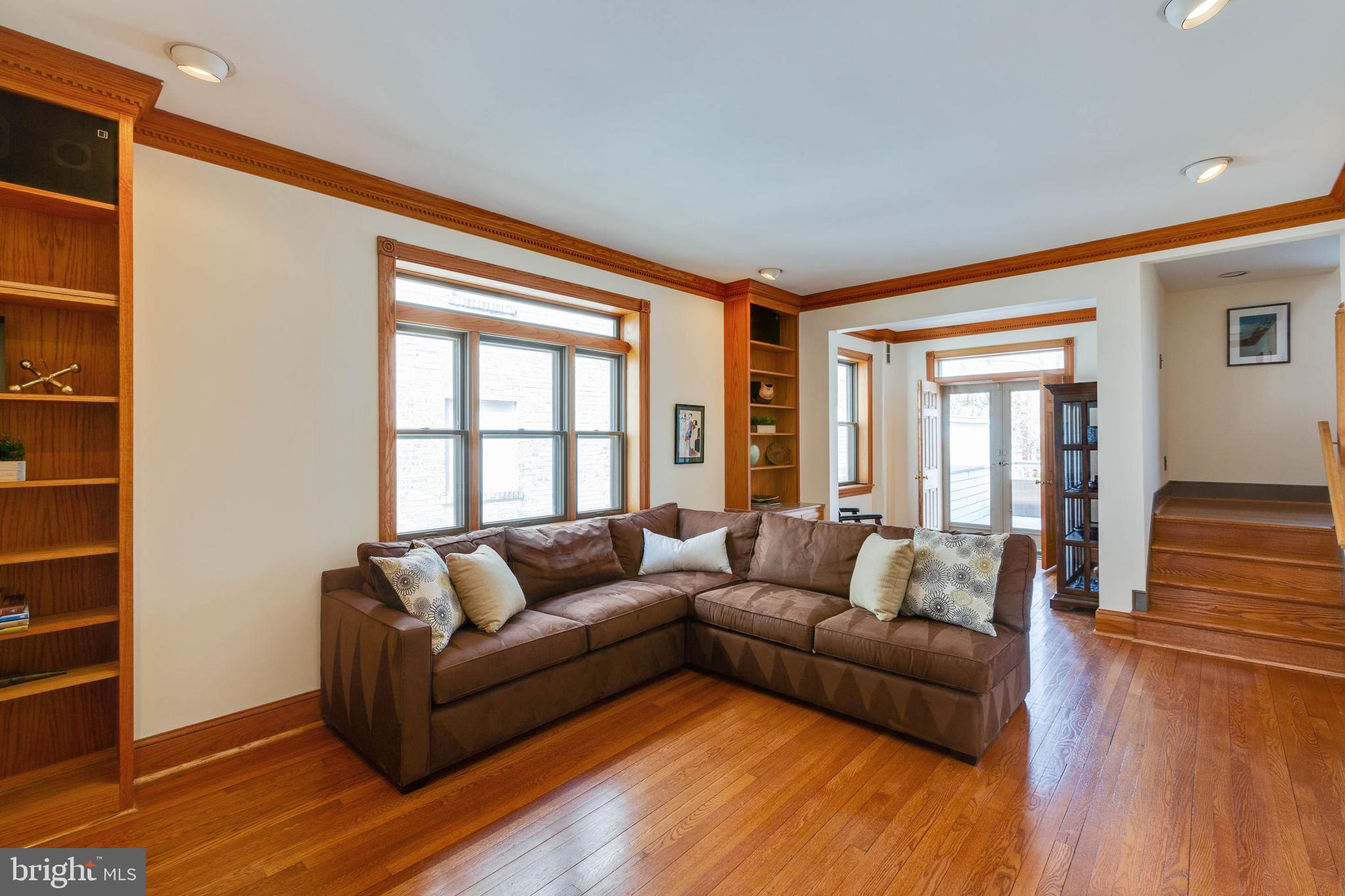 2915 Rittenhouse Street Northwest Washington, DC 20015 - Photo 4 of 37 Spacious sun-drenched living room