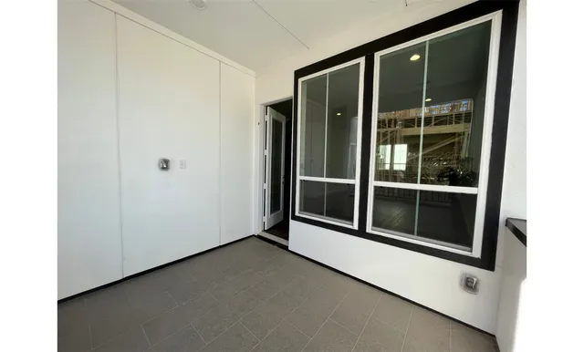 a view of front door