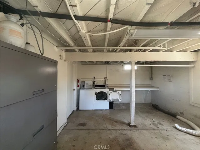 a view of a storage & utility room