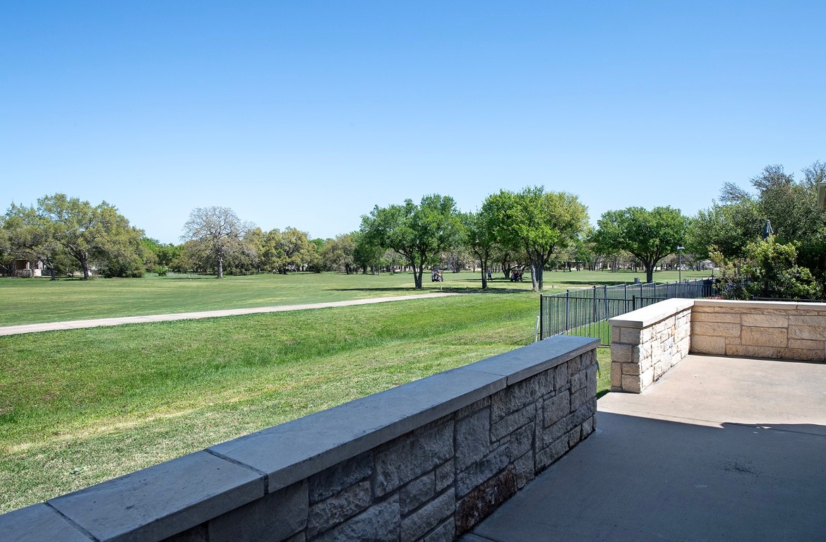 540 Deer Meadow Circle view of White Wing golf course from the extended patio!