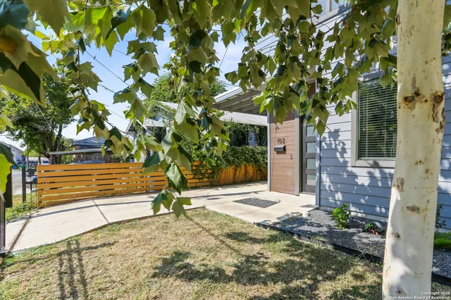 a view of outdoor space and yard