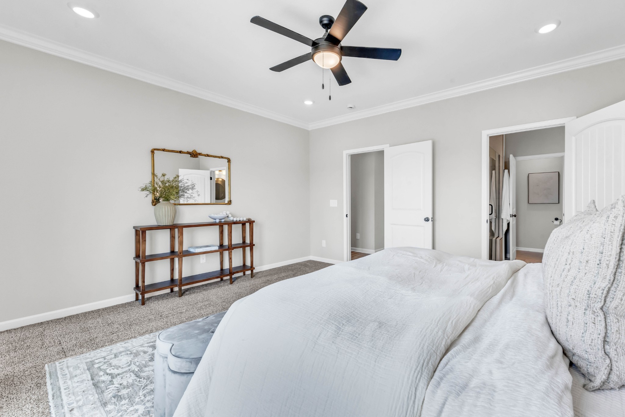 2363 Pea Ridge Road Clarksville, TN 37040 - Photo 26 of 29 a spacious bedroom with a bed and a dresser