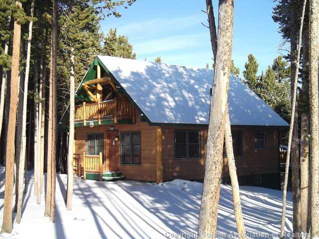 407 4 O'Clock Run Road Breckenridge, CO 80424 - Photo 18 of 25 a view of a house with a small yard and large tree