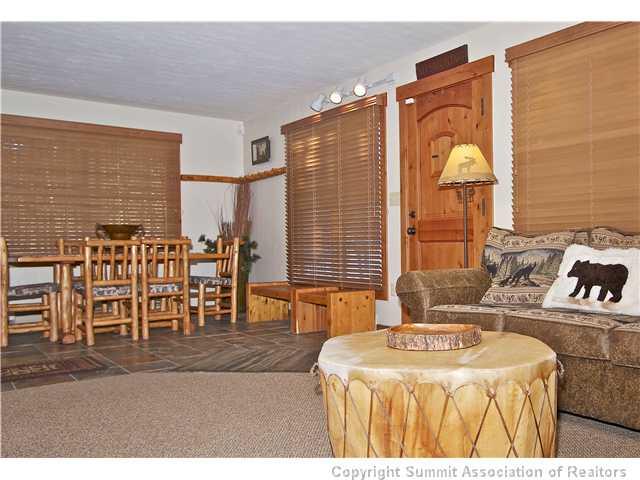 407 4 O'Clock Run Road Breckenridge, CO 80424 - Photo 20 of 25 a living room with furniture a large window and chair