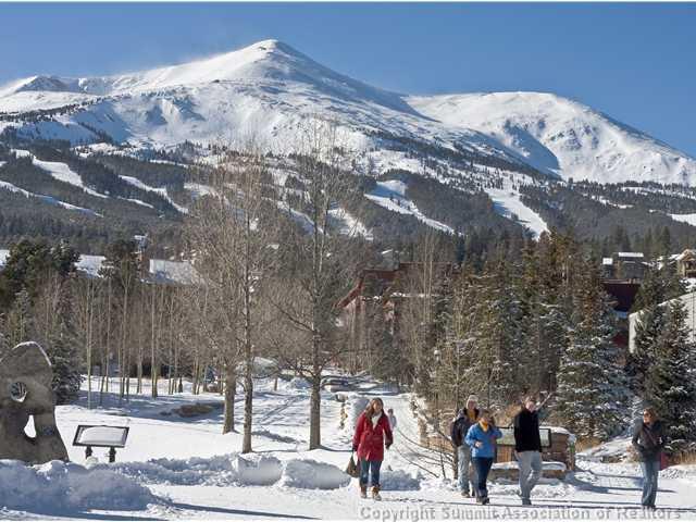 407 4 O'Clock Run Road Breckenridge, CO 80424 - Photo 24 of 25 a view of a road with mountains