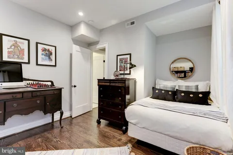 a kitchen with a washer and dryer