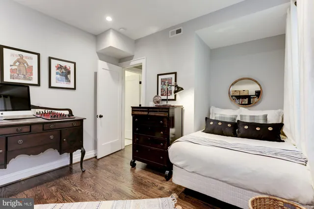 a kitchen with a washer and dryer