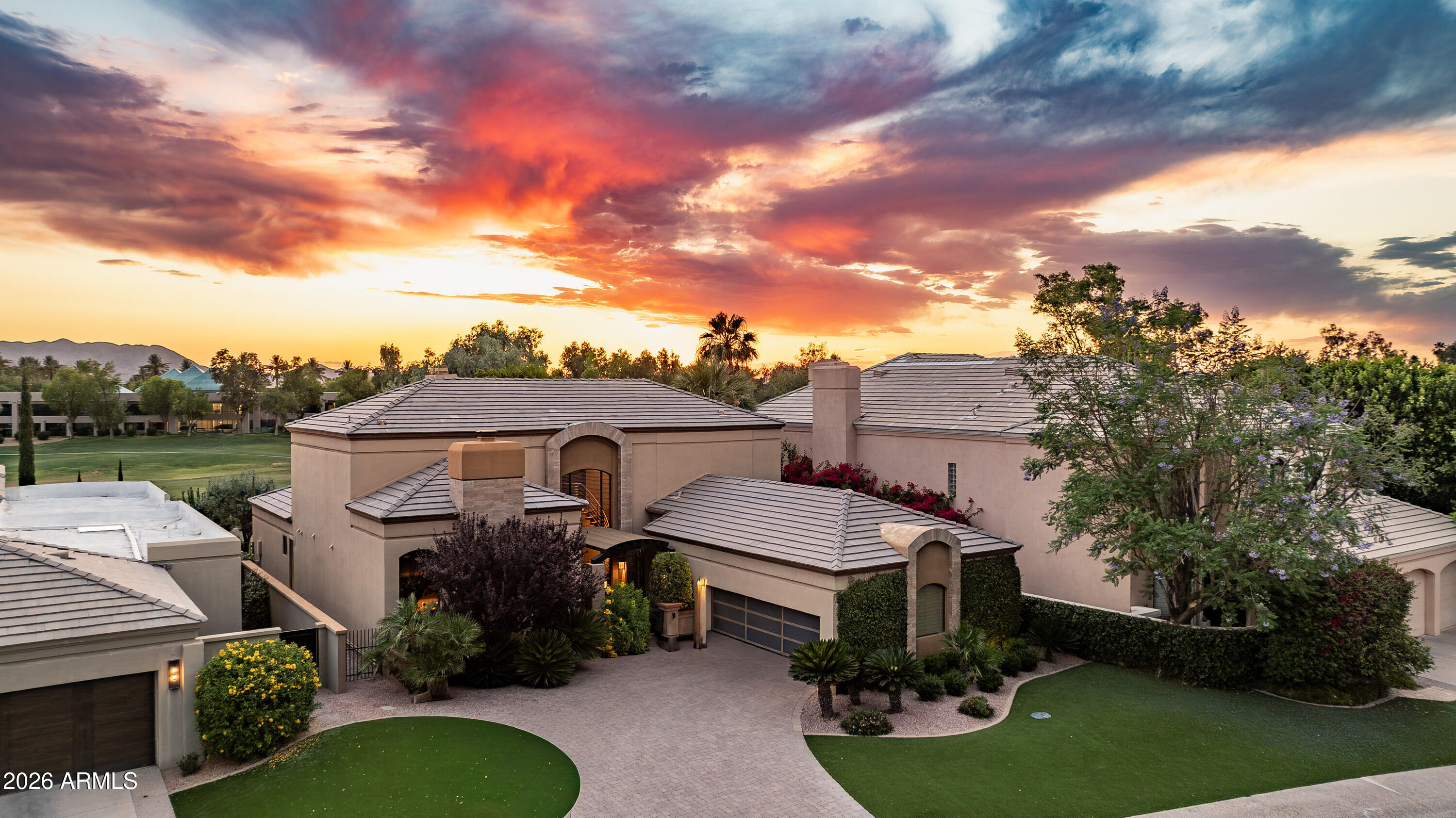 7878 East Gainey Ranch Road, Unit 31 Scottsdale, AZ 85258 - Photo 58 of 78 Front Exterior Drone