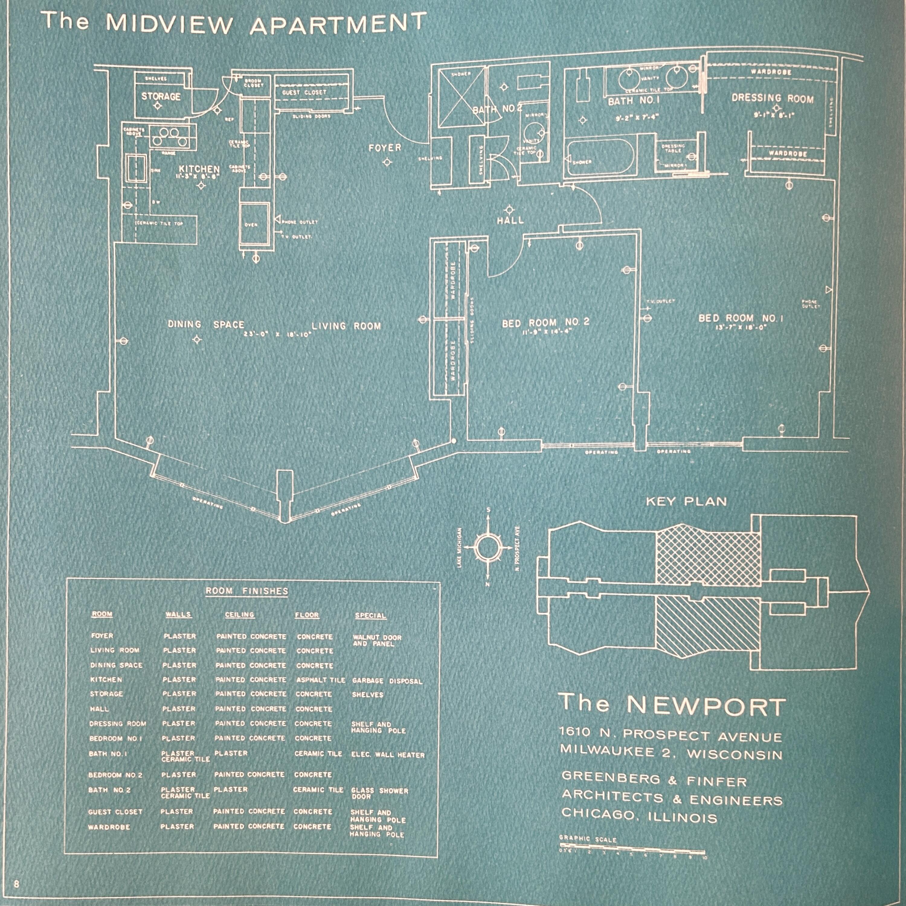 1610 North Prospect Avenue, Unit 903 Milwaukee, WI 53202 - Photo 26 of 26 Floorplan