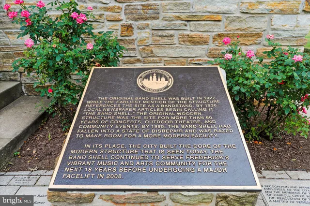 a view of a lake with a yard