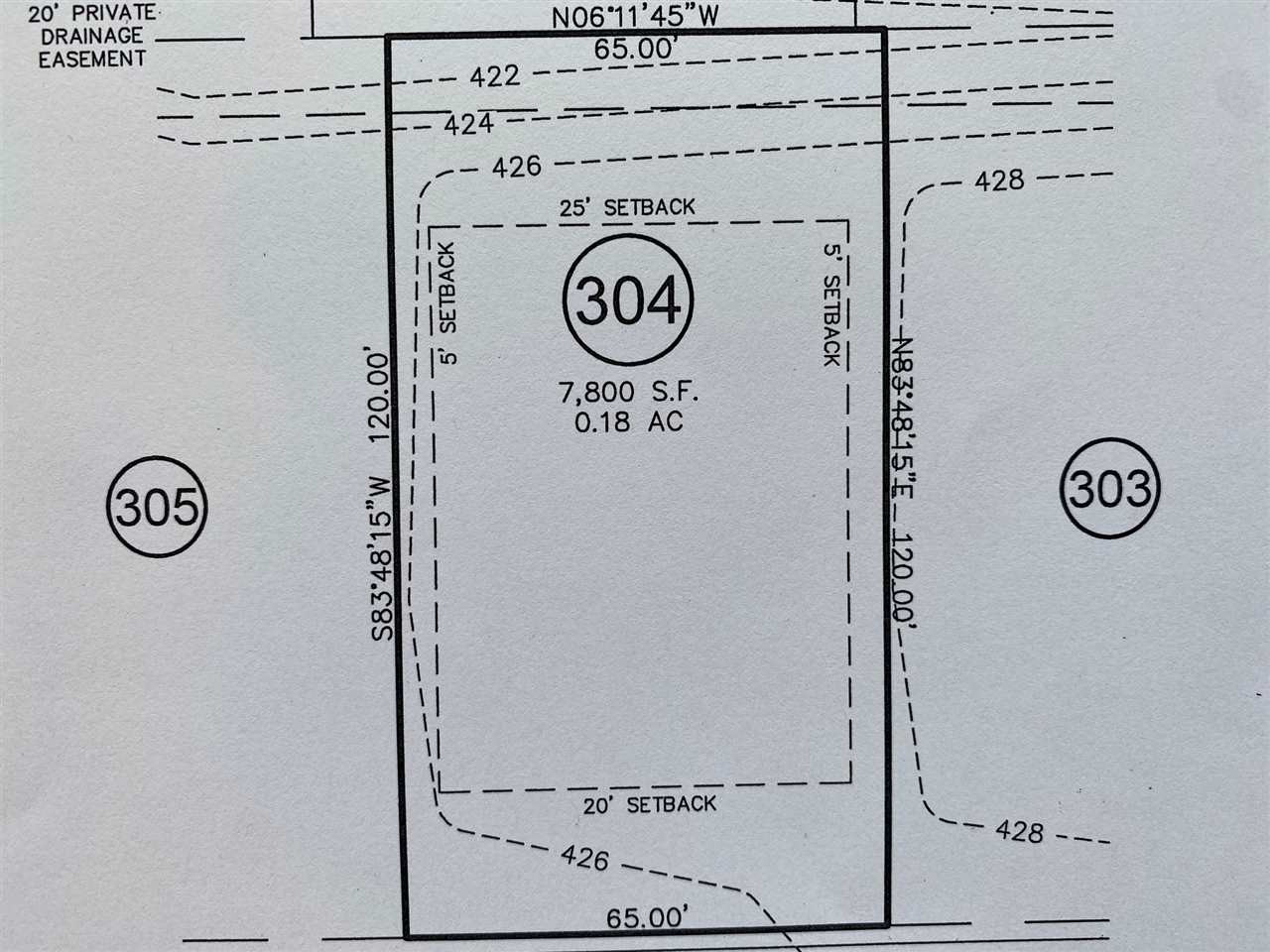 408 Headrick Road, Unit 304 Holly Springs, NC 27540 - Photo 9 of 28 Plot plan