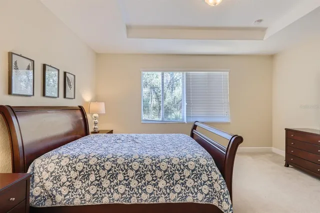 an aerial view of a house with a swimming pool