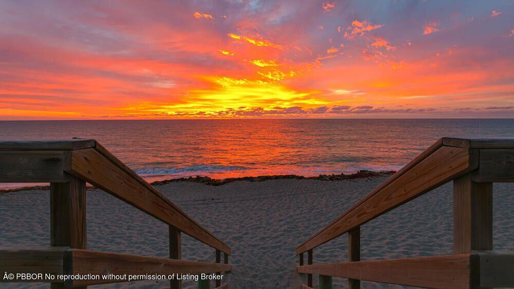 400 South Beach Road, Unit 504 Tequesta, FL 33469 - Photo 19 of 22 a view of an ocean from a balcony