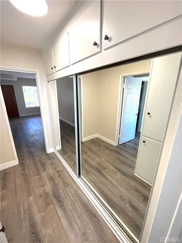 a view of front door