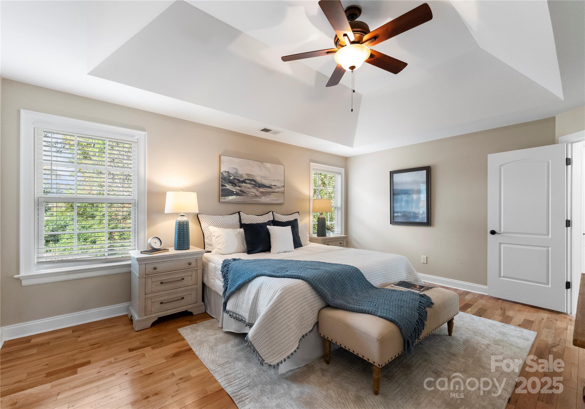 2105 Lanier Avenue Charlotte, NC 28205 - Photo 19 of 31 a bedroom with a bed dresser and a window