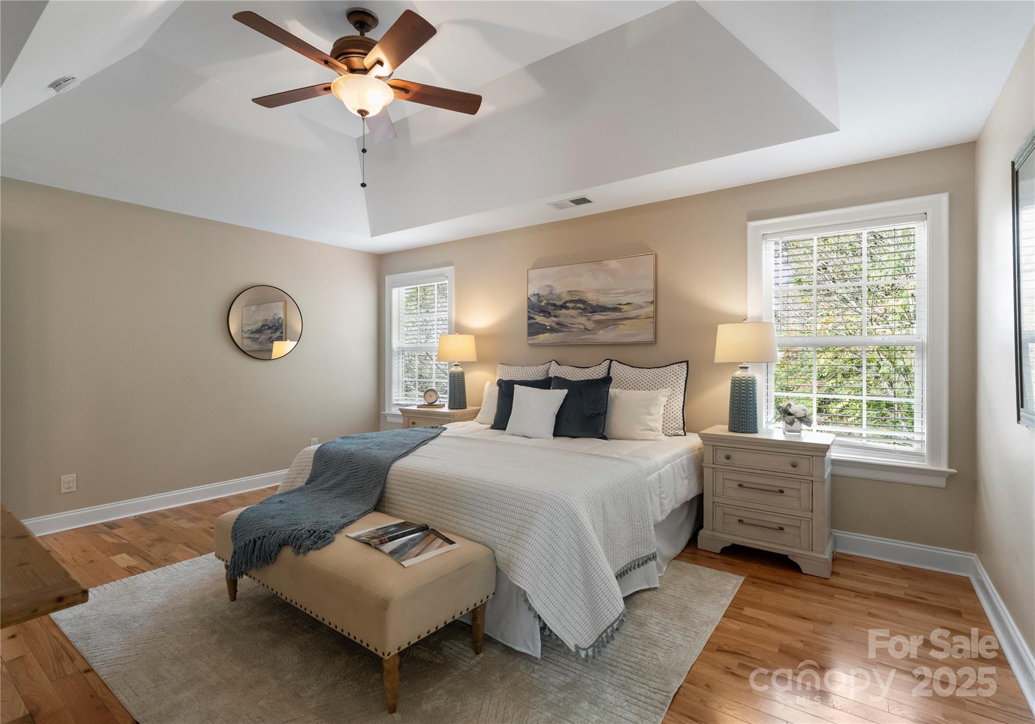 2105 Lanier Avenue Charlotte, NC 28205 - Photo 21 of 31 a bedroom with a bed and a window