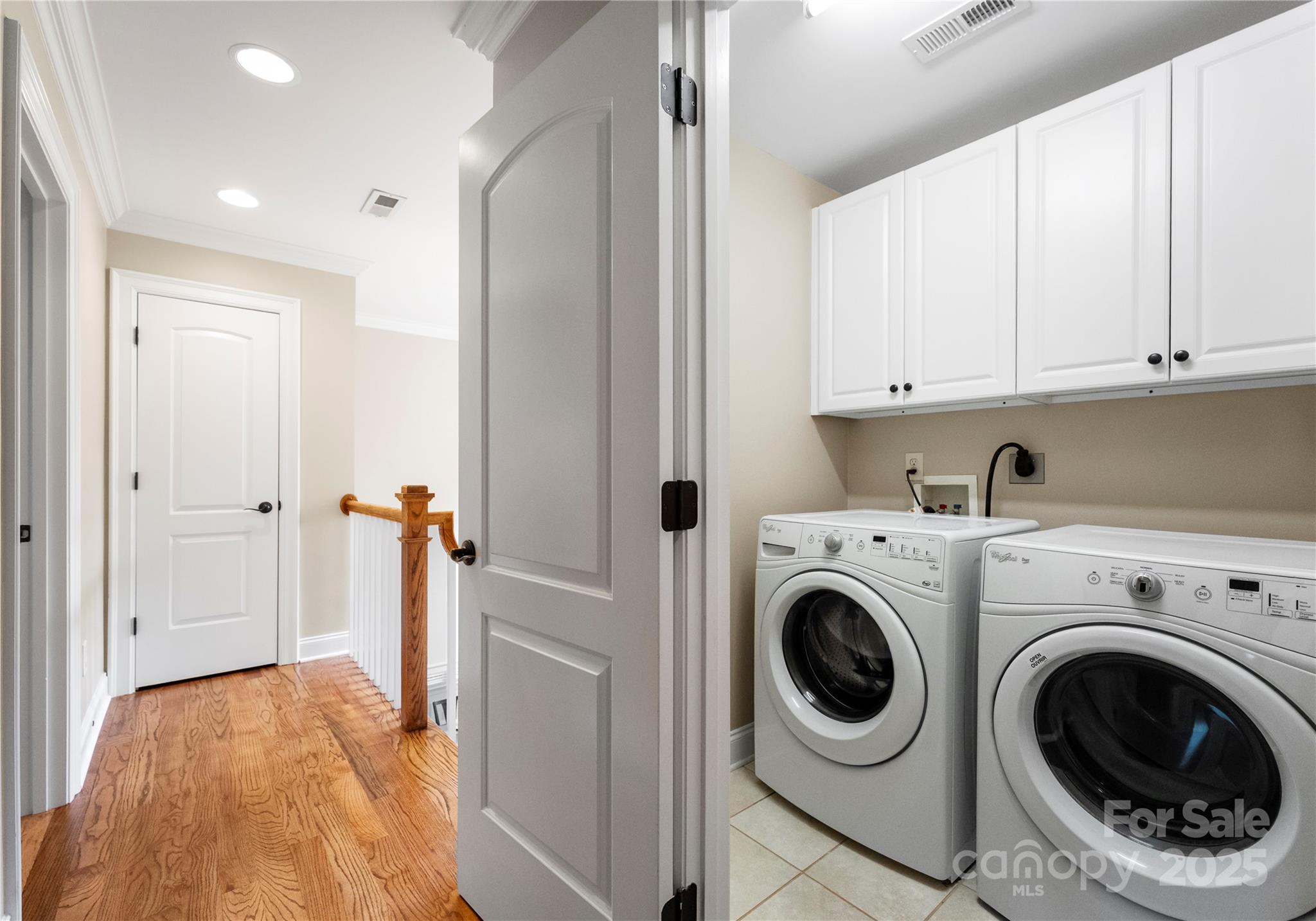 2105 Lanier Avenue Charlotte, NC 28205 - Photo 30 of 31 a view of a hallway with washer and dryer
