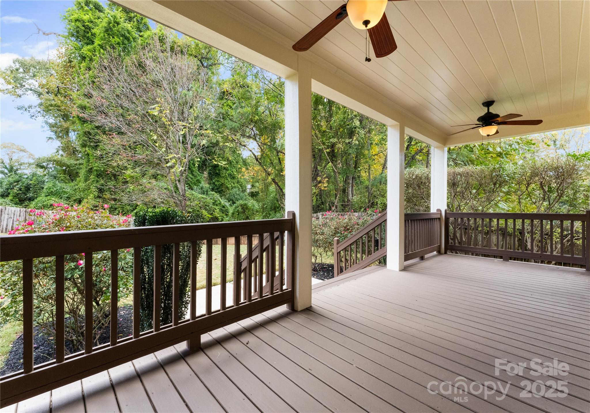 2105 Lanier Avenue Charlotte, NC 28205 - Photo 4 of 31 a view of a balcony with wooden floor