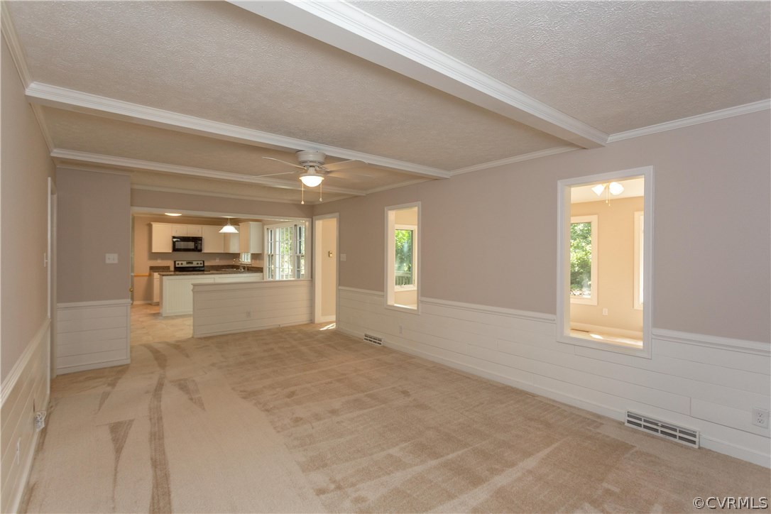 5310 Sunbeam Road North Chesterfield, VA 23234 - Photo 16 of 49 View of the Sun Room and kitchen from the Family R