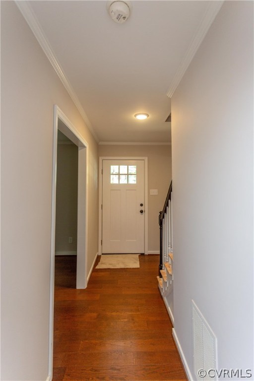 5310 Sunbeam Road North Chesterfield, VA 23234 - Photo 18 of 49 Downstairs Hall with Cherry Laminate Flooring