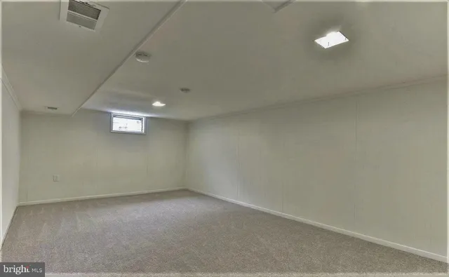 a view of empty room