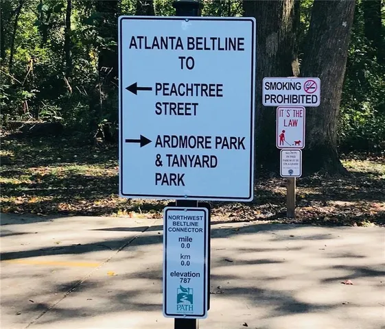 a sign on the side of a building