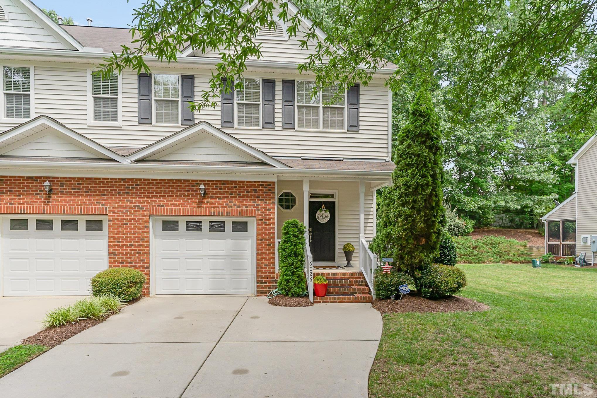 6026 Kohler Lane Raleigh, NC 27616 - Photo 1 of 15 front view of a house and a yard