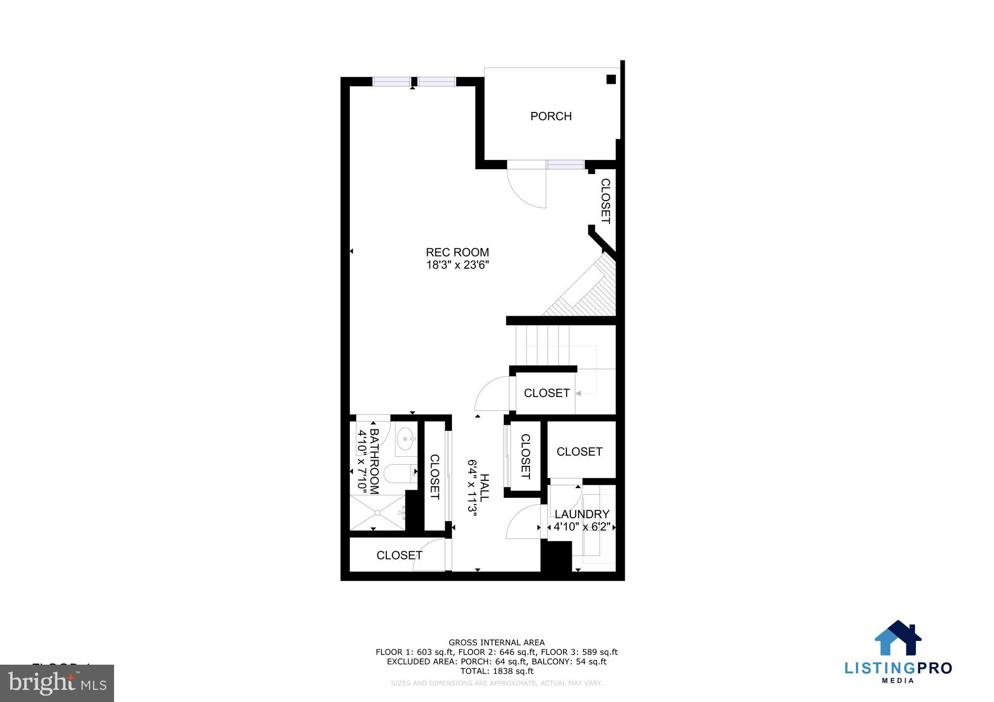 7808 Bellwether Court Lorton, VA 22079 - Photo 51 of 52 basement