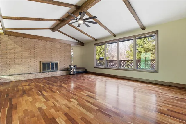 a view of an empty room with window