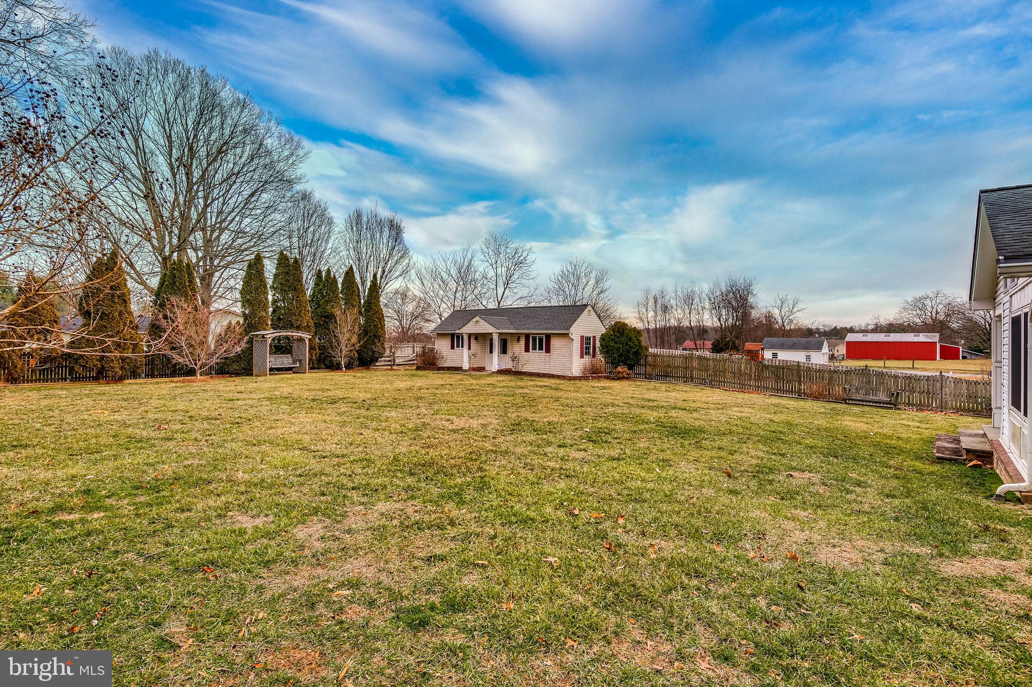 10780 Scaggsville Road Laurel, MD 20723 - Photo 37 of 42 Spacious Level Backyard W/ Oversized Shed