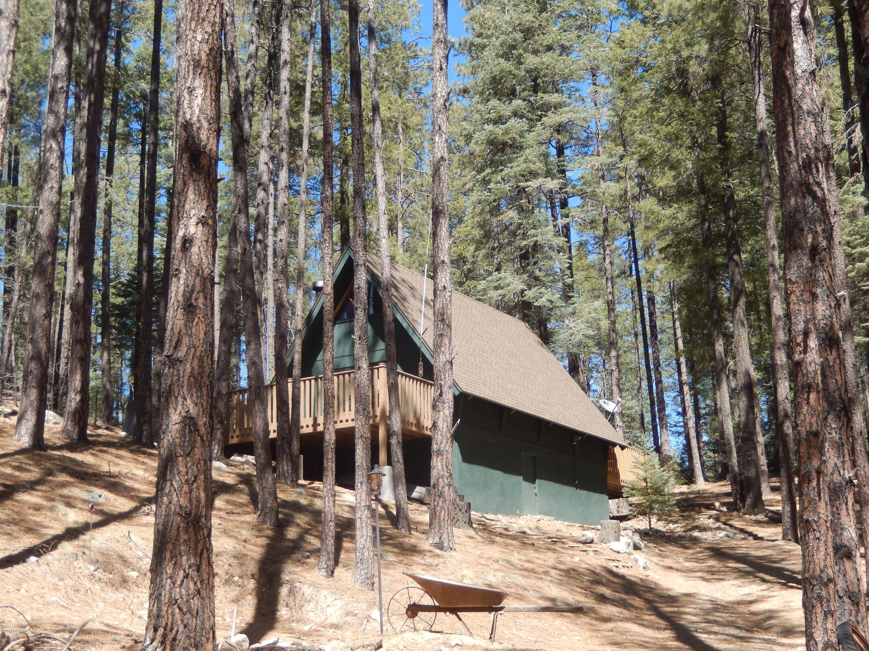 3130 Bluff Road Prescott, AZ 86303 - Photo 1 of 13 Sweet A-Frame In Tall Pines