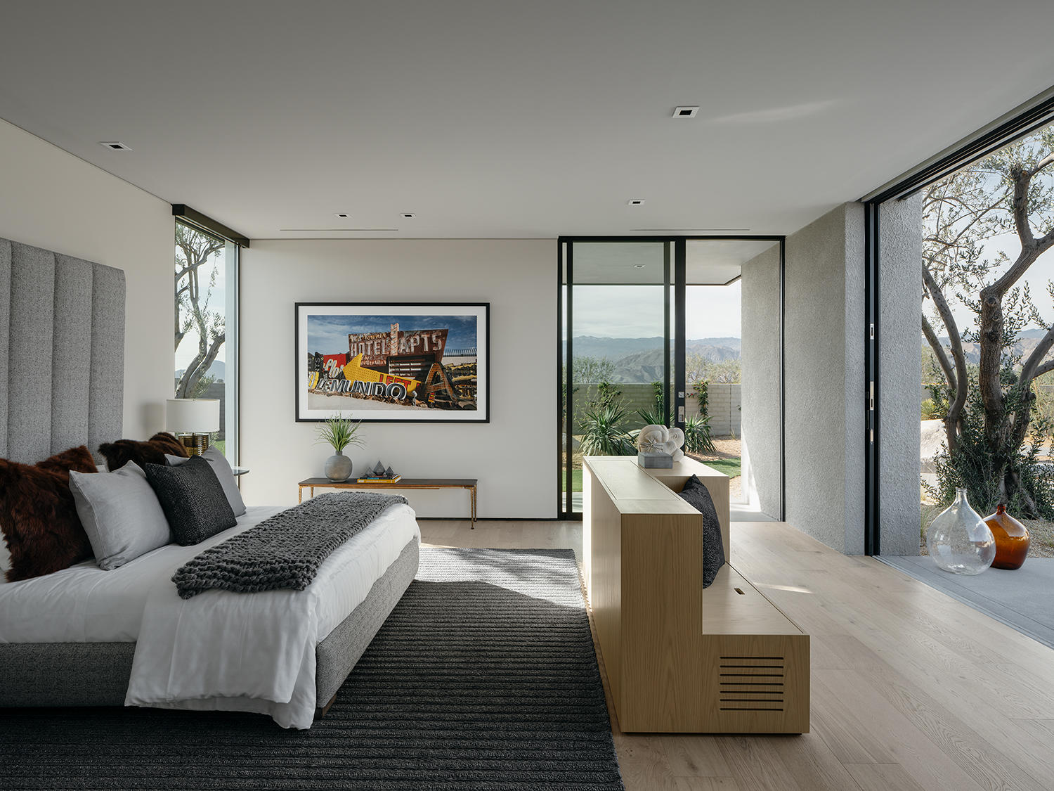 4 Echo Lane Rancho Mirage, CA 92270 - Photo 24 of 40 a living room with furniture and a large window