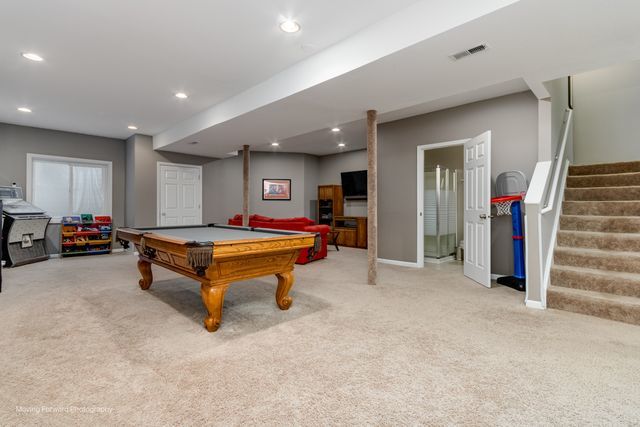 103 South Cranberry Street Bolingbrook, IL 60490 - Photo 24 of 33 a room with furniture pool table and wall paintings