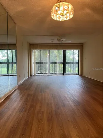 a view of city from a balcony