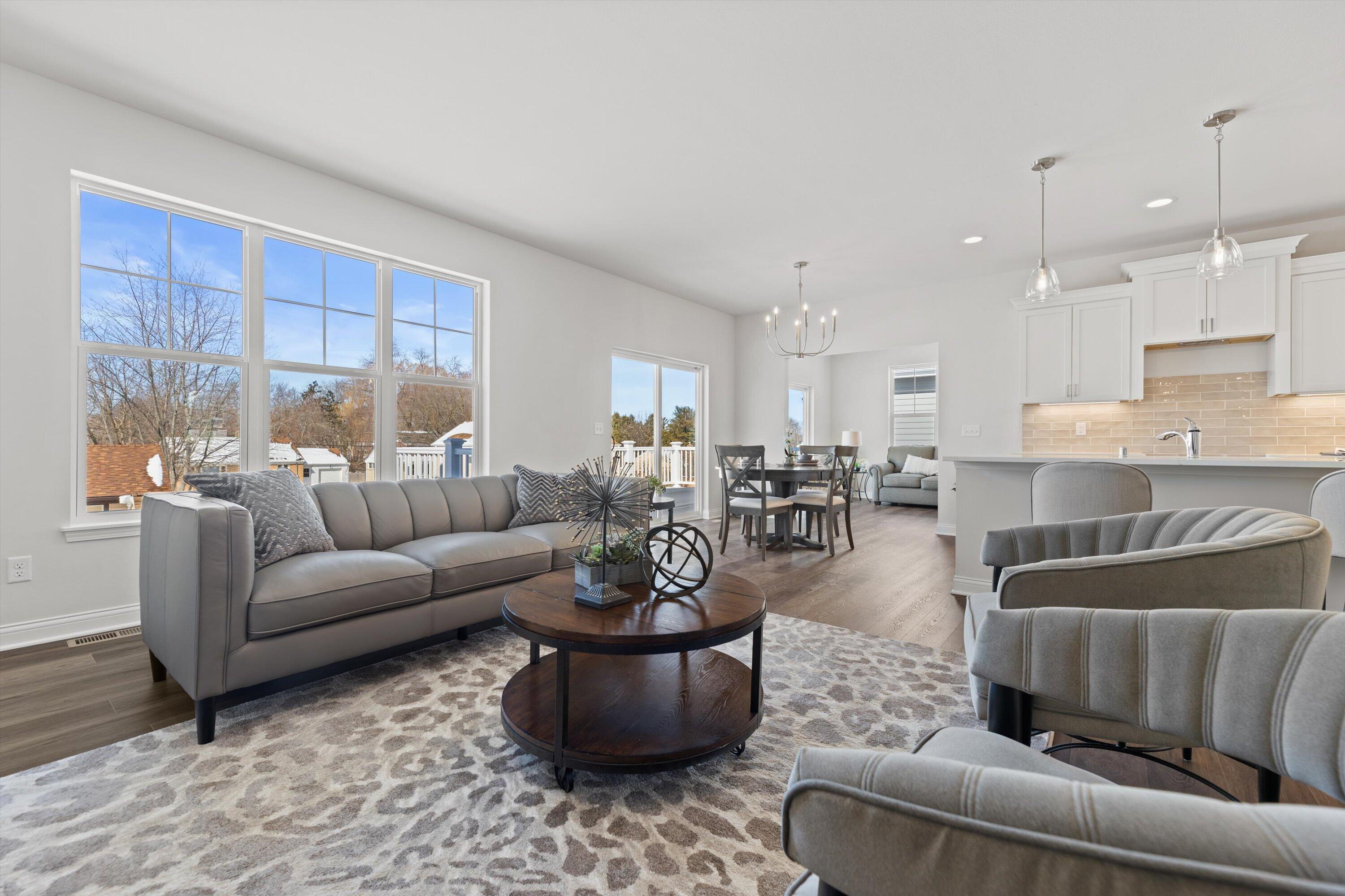 327 Sandy Circle Pewaukee, WI 53072 - Photo 6 of 40 Open Concept Great Room
