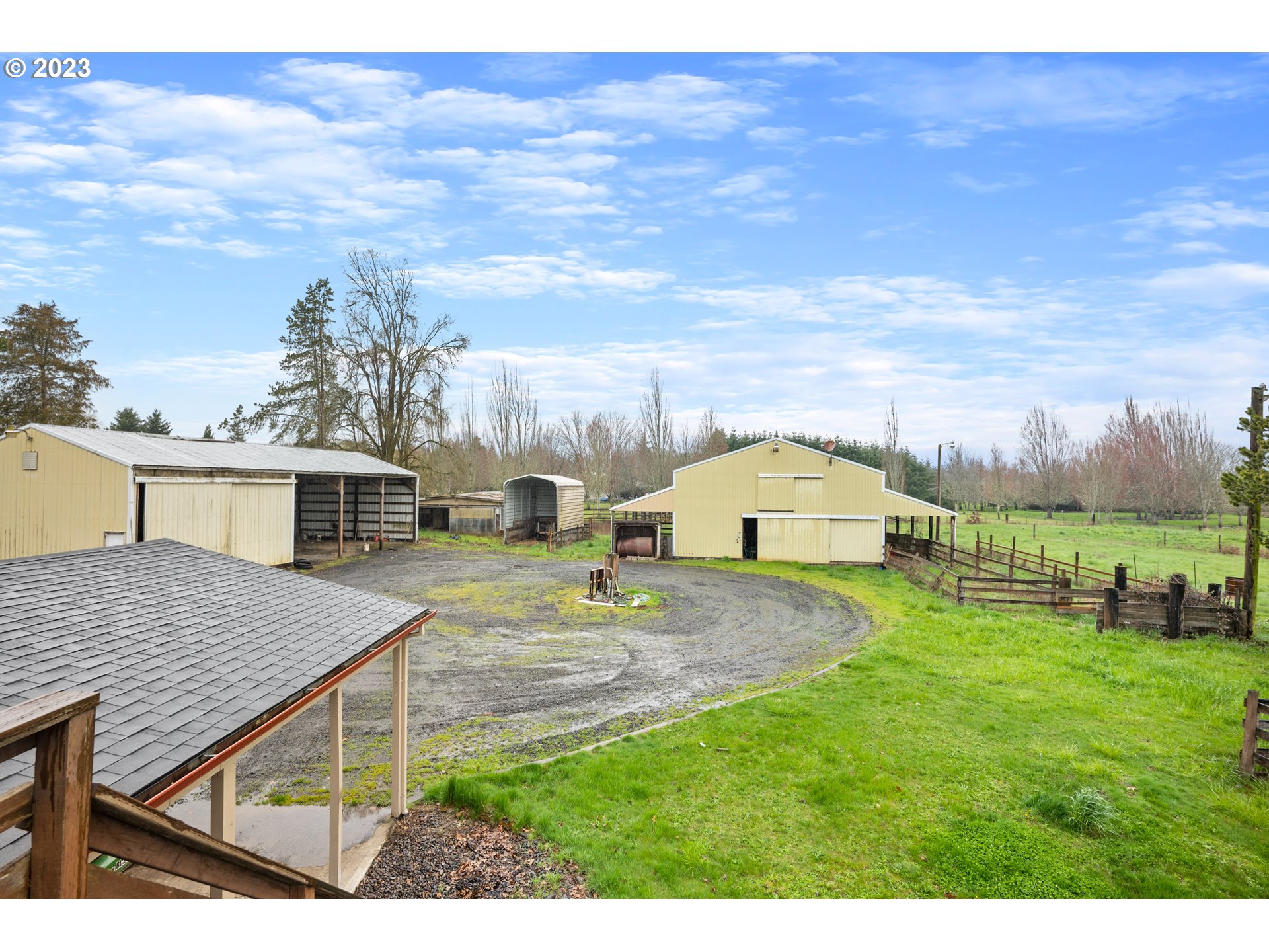 1934 Southwest Stringtown Road Forest Grove, OR 97116 - Photo 3 of 29 a view of a house with a yard and sitting area