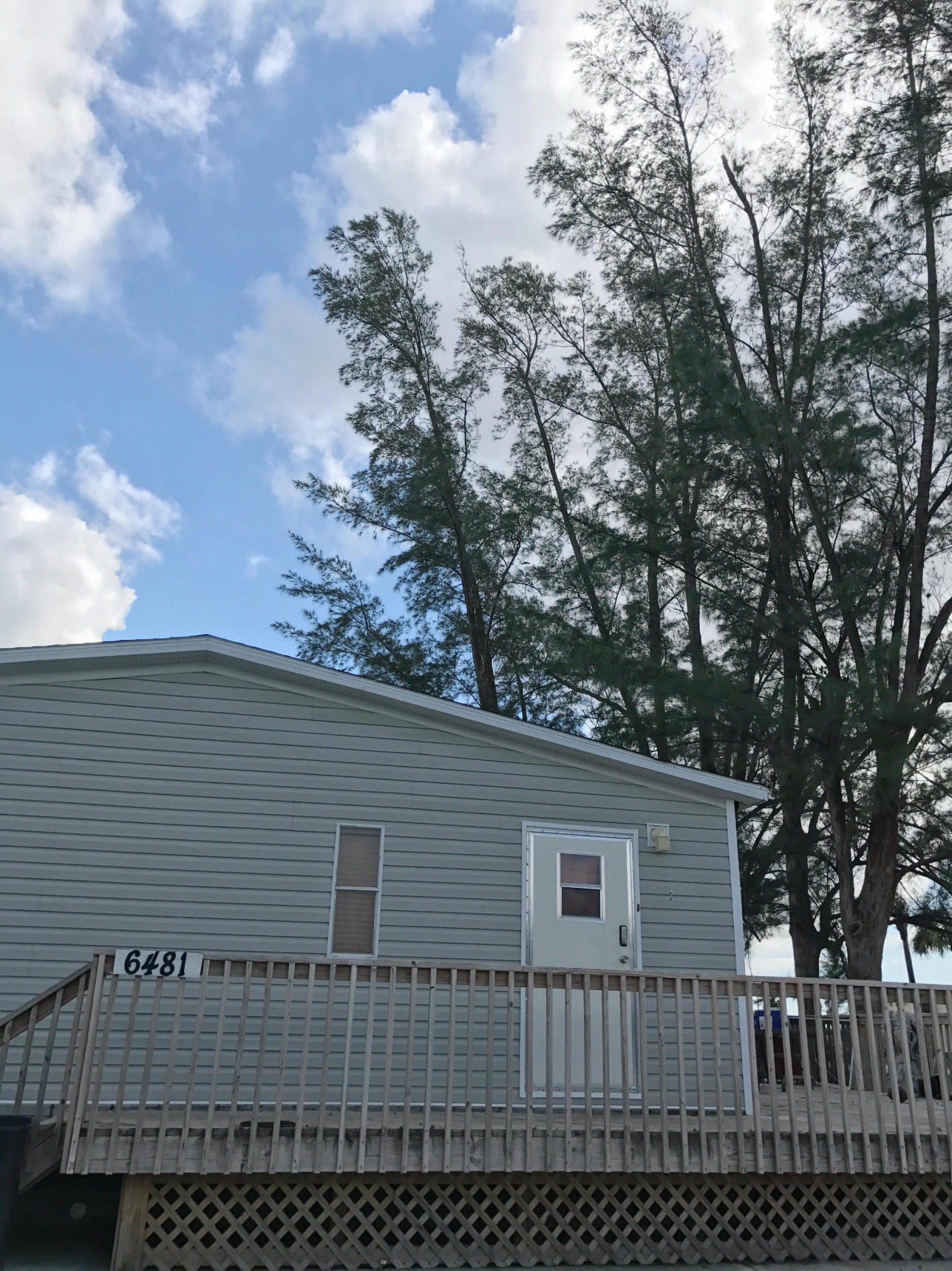Front of the house