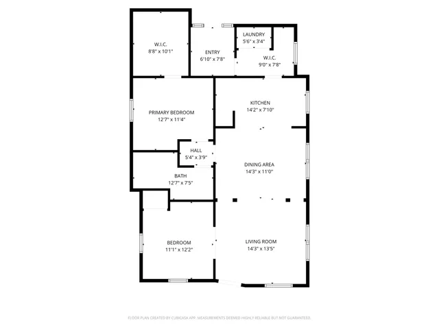 a picture of a room with a white wall and picture