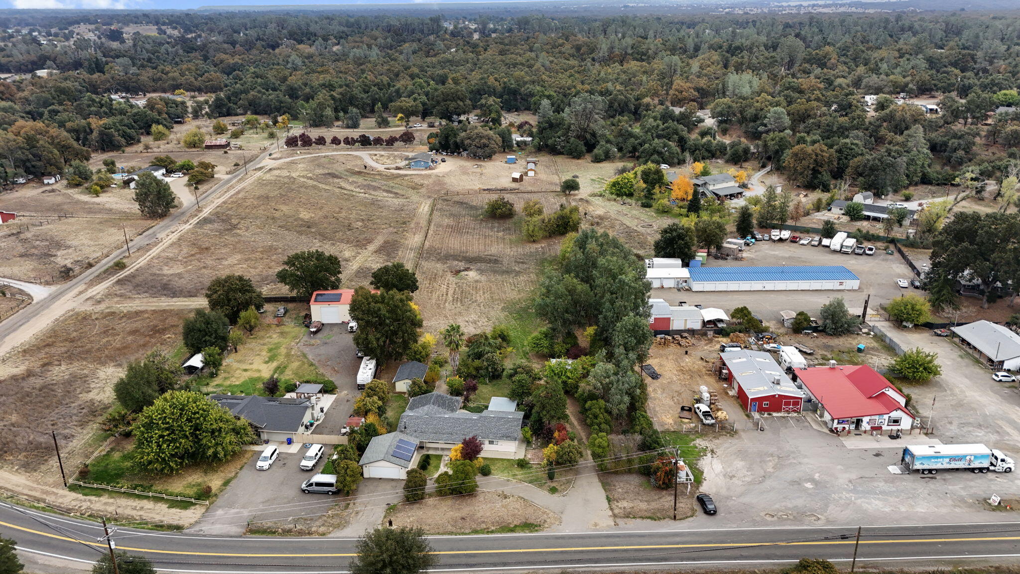 18385 Bowman Road Cottonwood, CA 96022 - Photo 38 of 39 an aerial view of a city