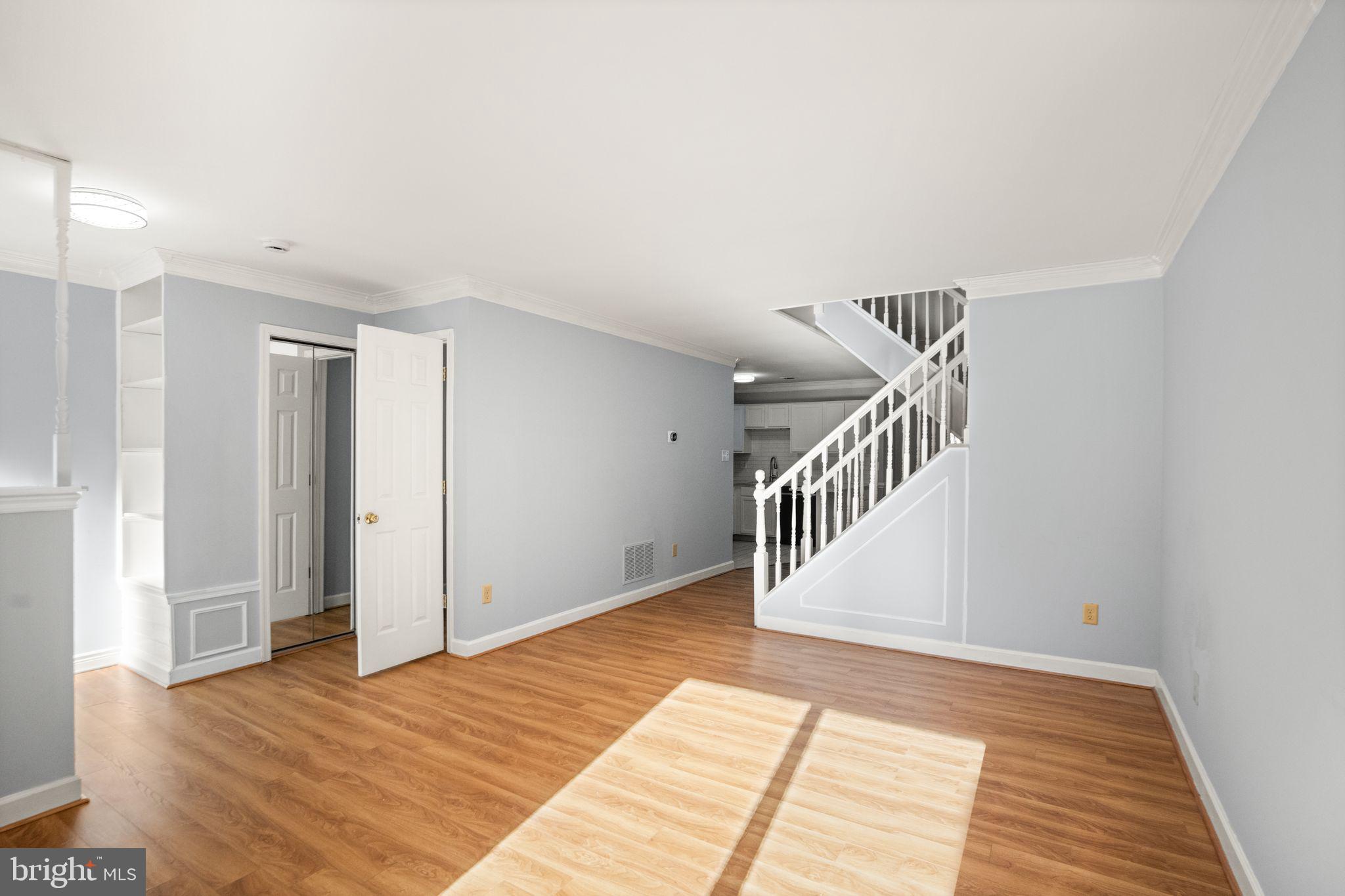 2266 Coppersmith Square Reston, VA 20191 - Photo 8 of 42 View from the living space to the rear