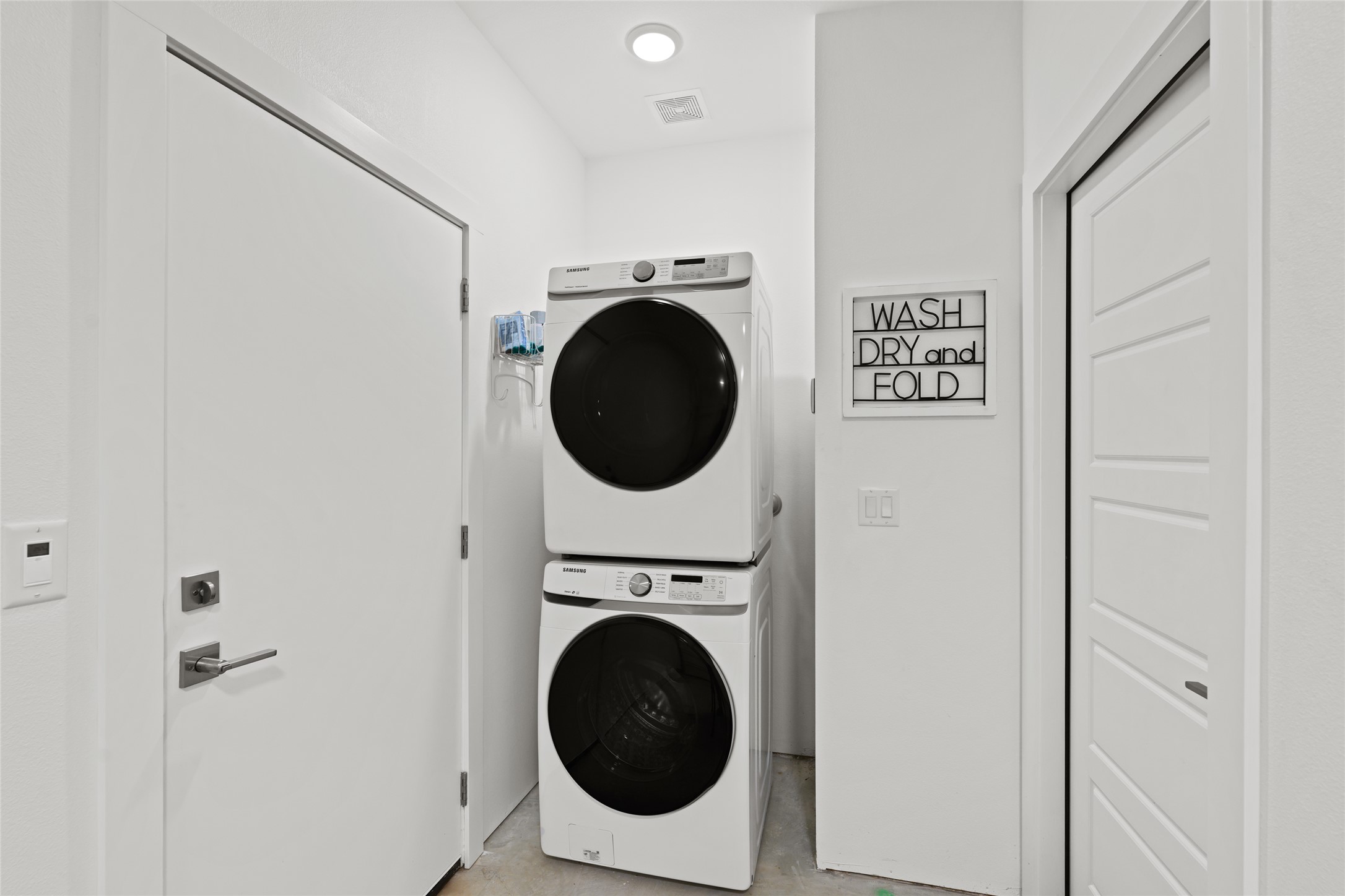 2102 East 2nd Street, Unit 2 Austin, TX 78702 - Photo 14 of 18 Stackable washer and dryer is included.