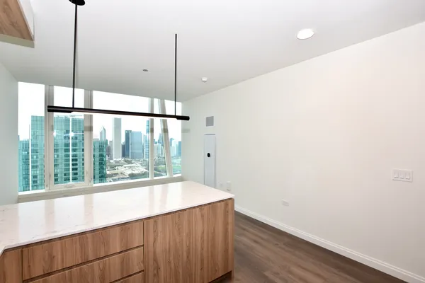 a view of hallway with window