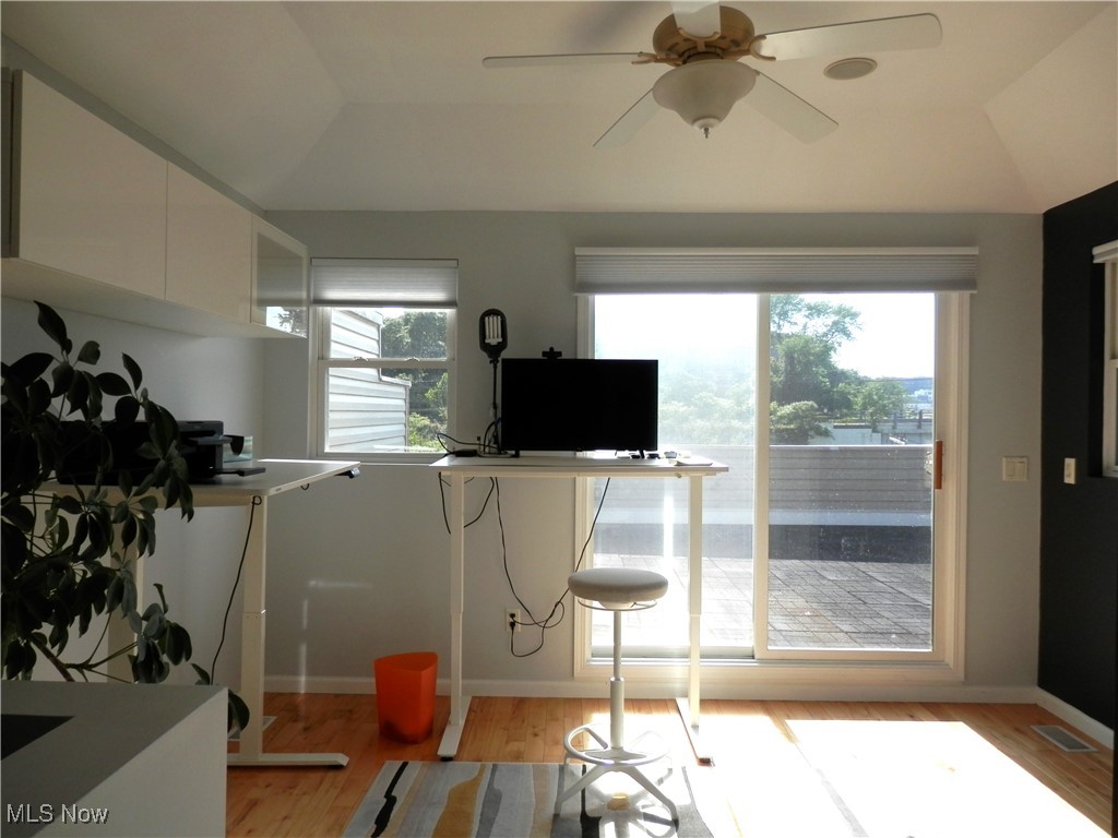1949 Columbus Road Cleveland, OH 44113 - Photo 20 of 25 Bedroom three with access to rooftop deck