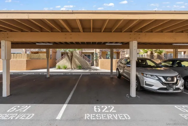 a view of parking area