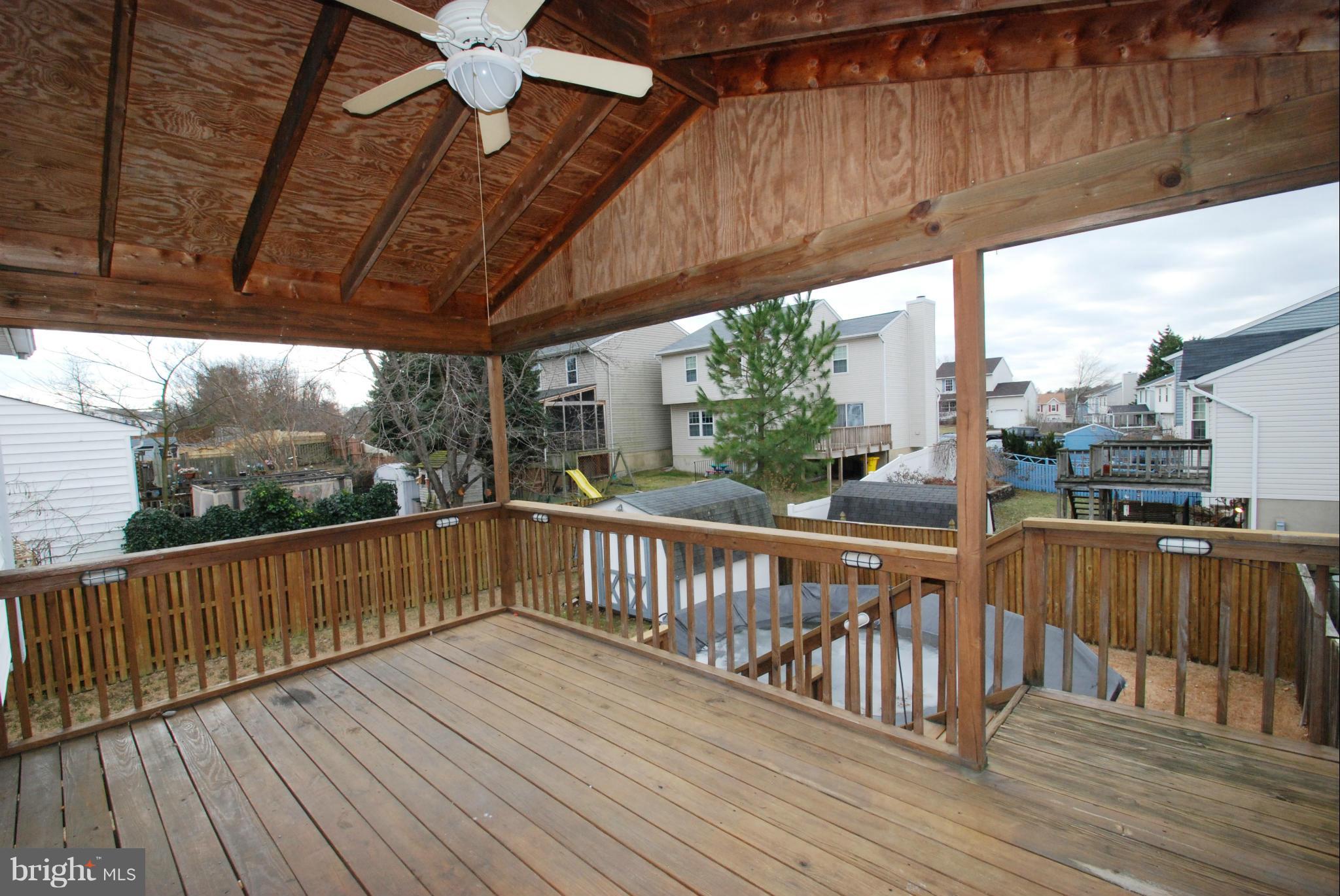 7754 Notley Road Pasadena, MD 21122 - Photo 9 of 30 Deck Off Kitchen
