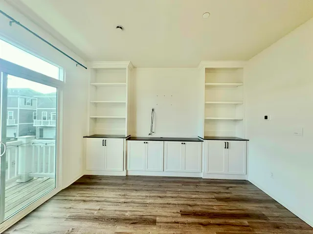 a view of wooden floor