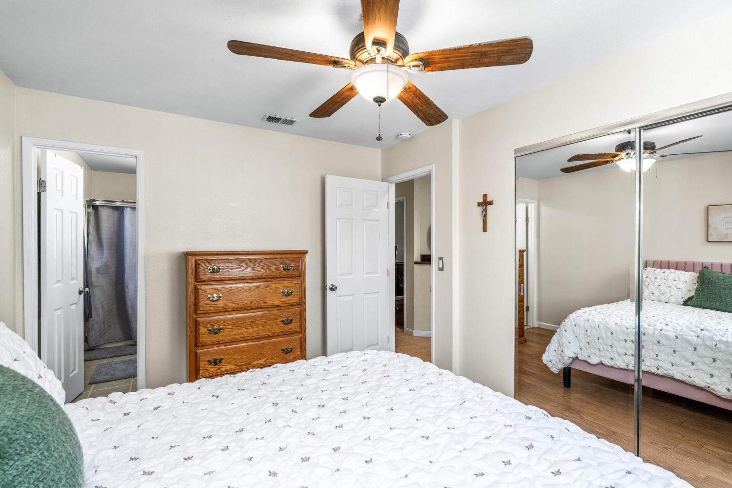 731 Dixie Lane Ripon, CA 95366 - Photo 9 of 22 a bedroom with a bed and a dresser