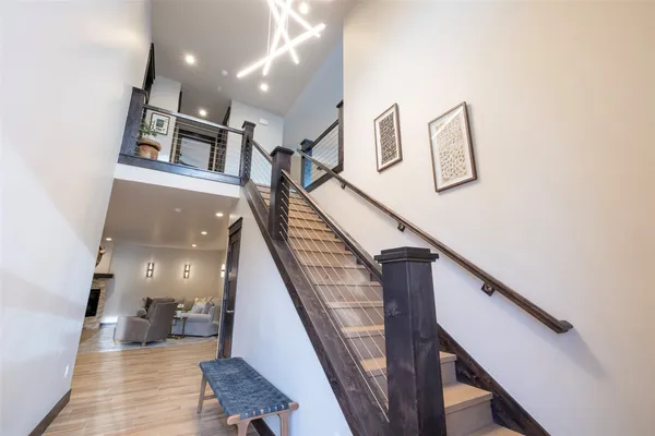 a view of entryway and hall